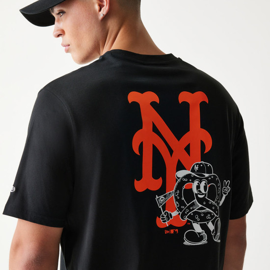 New Era Ανδρική κοντομάνικη μπλούζα New York Mets MLB Food Graphic T-Shirt